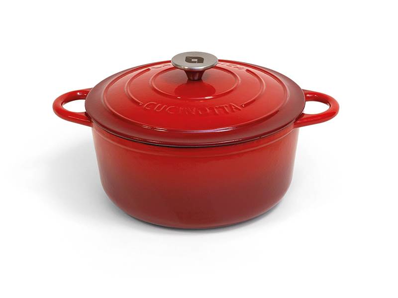 Cucinotte emaljert gryte, rund Ø24cm/4l