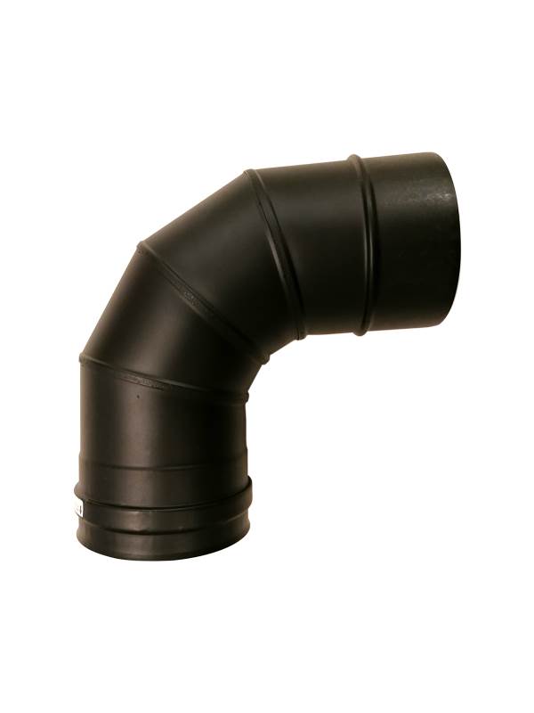 Sauna SW Ø115 vinkelstykke 85° bend