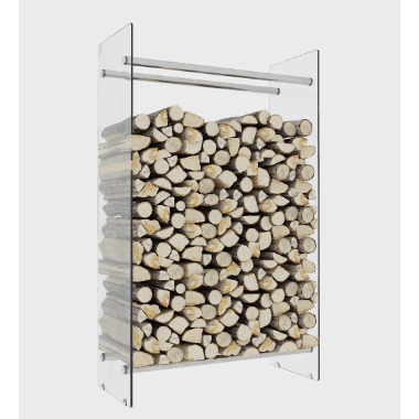 Stor vedstabler i glass