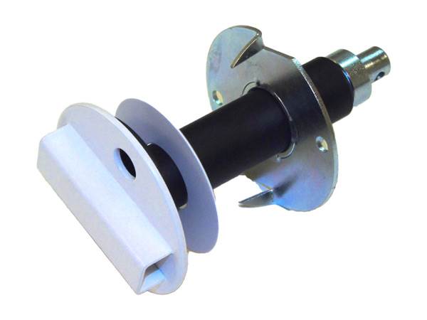 Bryter til spjeld, hvit, liten