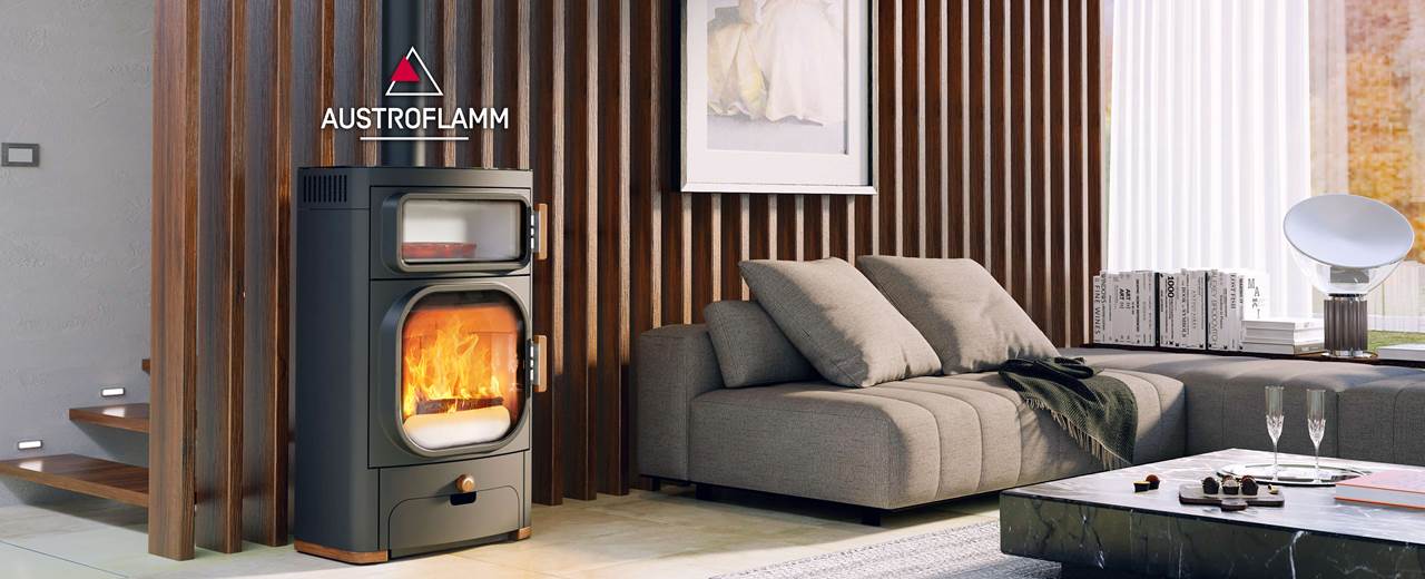 Moderne ovner og peiser fra Austroflamm