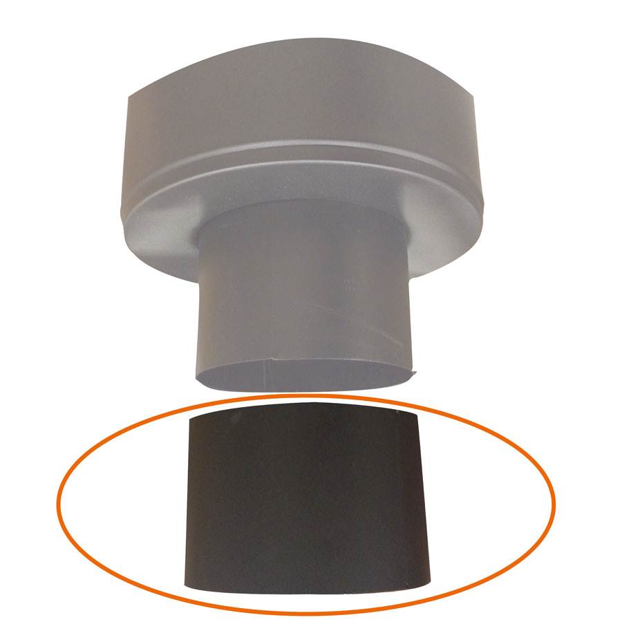 Ø150 - Uisolert adapter