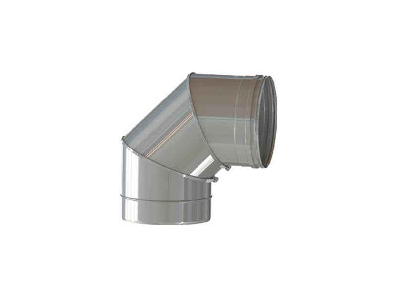 SW Ø150 Vinkelstykke 0-90gr