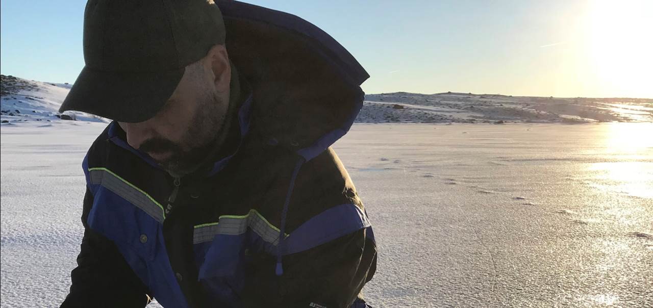 Isfiske på Høgjæren