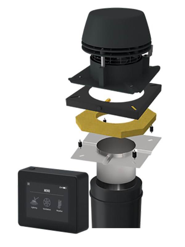 Exodraft røyksugerpakke 7 RS-012 / Xzense