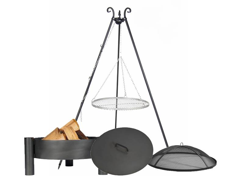 Bålpannepakke Regin 113 med grillstativ