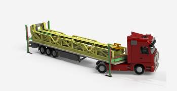 Truck with CWD Unit Rack