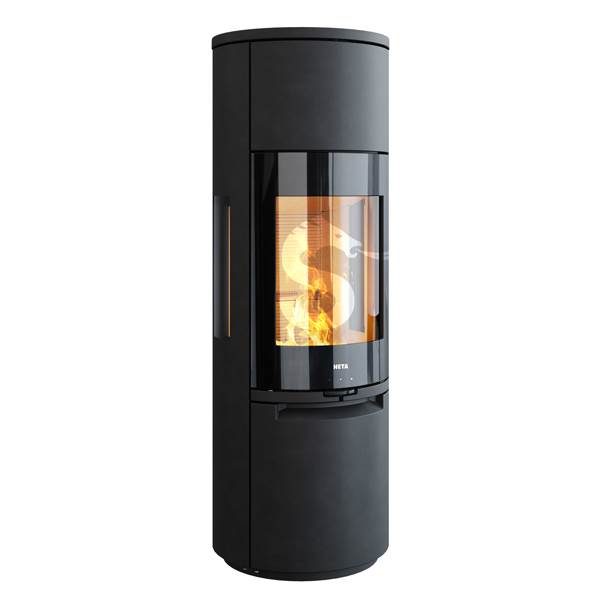 Heta Scan-Line 900 S, sideglass, glassfront, sort