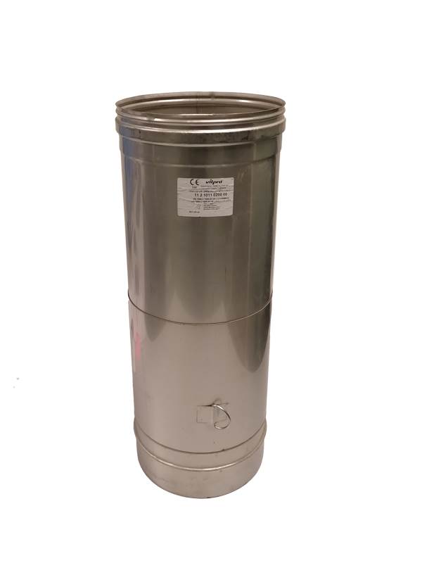 SW Ø200 535/485mm, Lengde m/glidedør