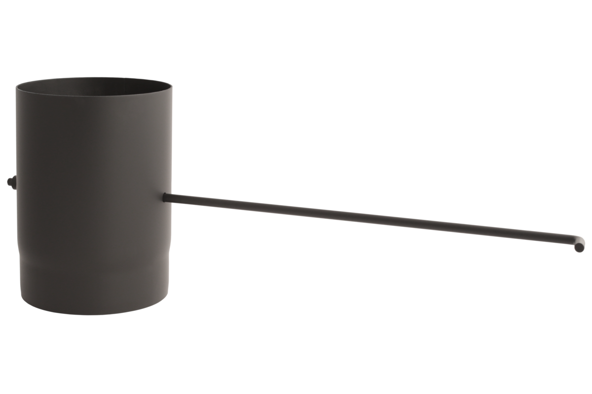 Peisrør m/spjeld 25cm