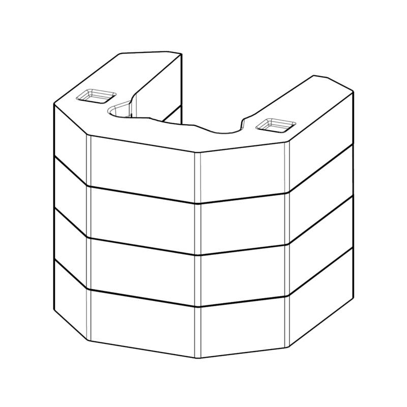 Varmelagringsstein for Romotop peisovn (AKKUM DK 03)