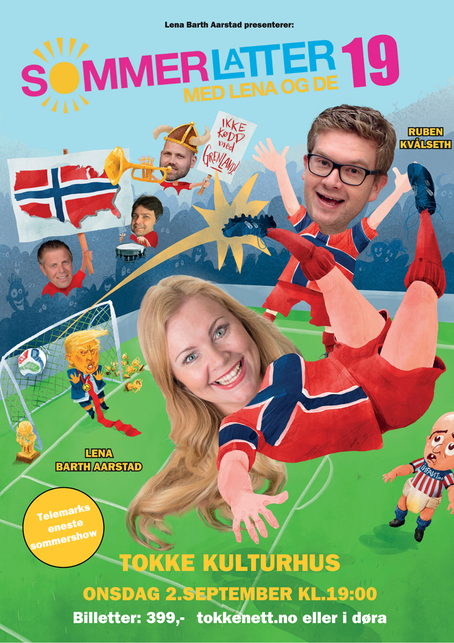 Sommerlatter med Lena og de