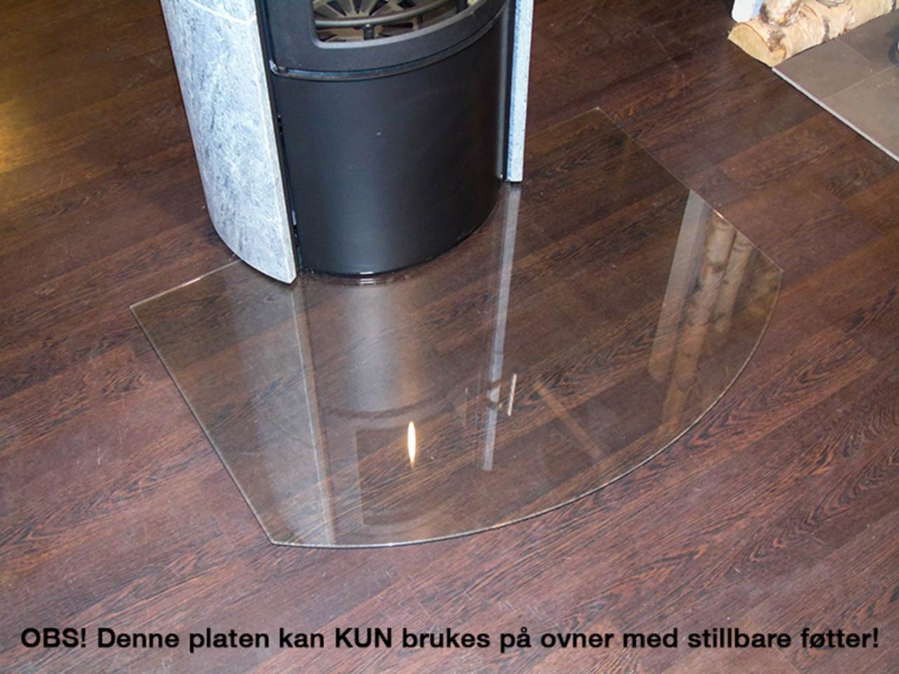 Underlagsplate glass til 500-serien